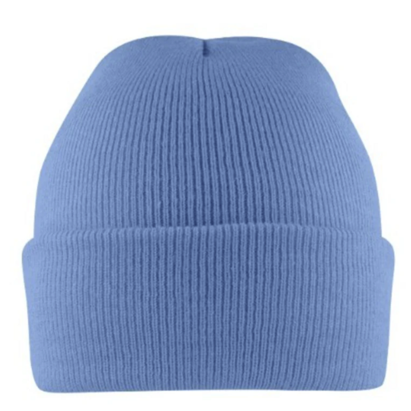 Cuffed Knitted Beanie
100% Acrylic Knit

AVAILABLE NON BRANDED AND BRANDED.  CONTACT US FOR A QUOTE