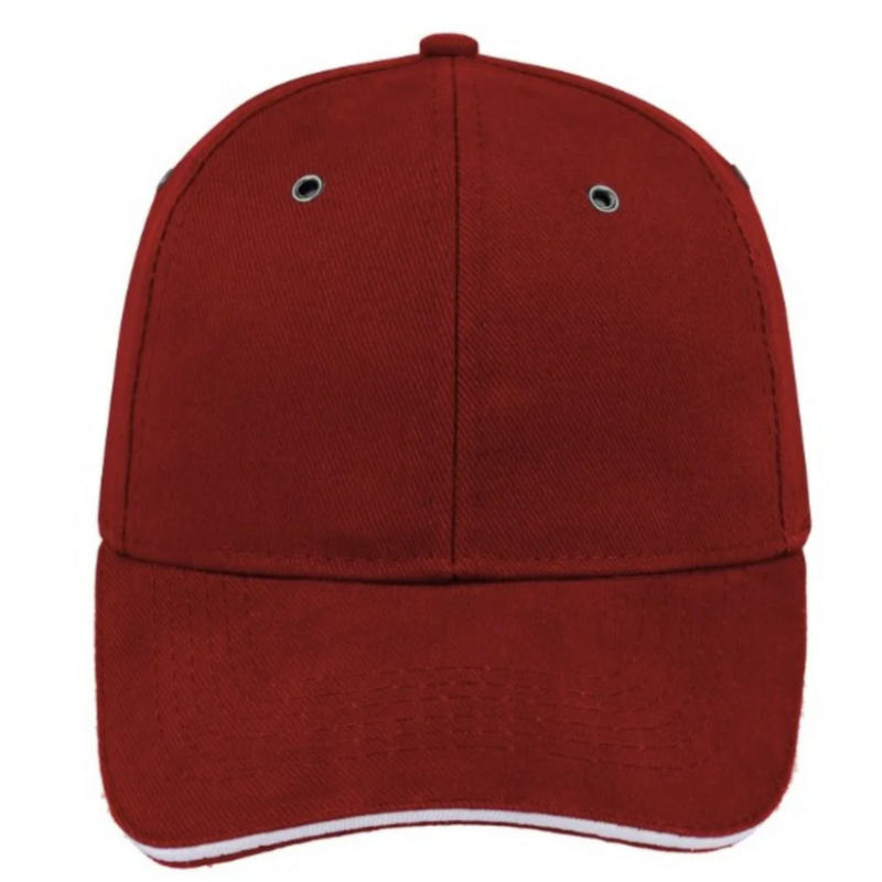 Metal Sandwich Peak Brushed Cotton Twill
6 Panel | Structured
Pre-Curved Peak
Closure with Buckle

AVAILABLE NON BRANDED AND BRANDED.  CONTACT US FOR A QUOTE