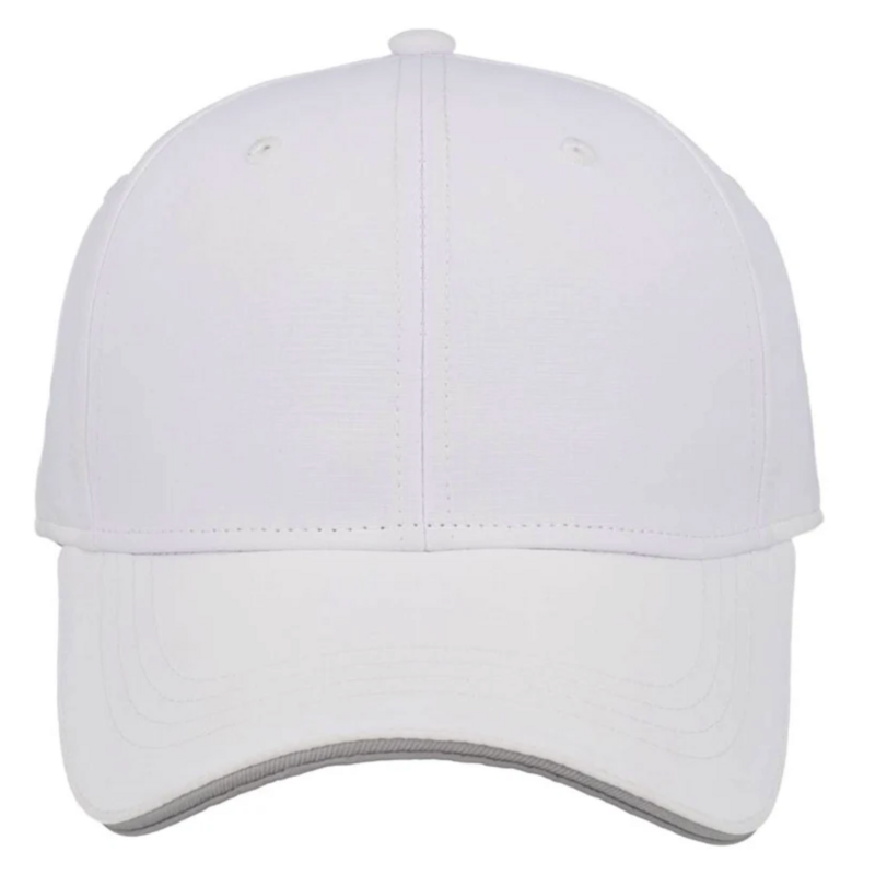 Sandwich Brushed Cotton Cap  6 Panel
Pre-Curved Peak
Self-Fabric Velcro Closure