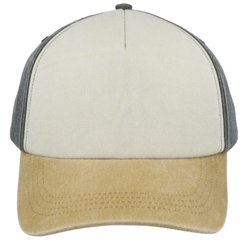5 Panel Vintage Washed Cap 100% Cotton
Sunday fold buckle
Pre-curved peak

AVAILABLE NON BRANDED AND BRANDED.  CONTACT US FOR A QUOTE