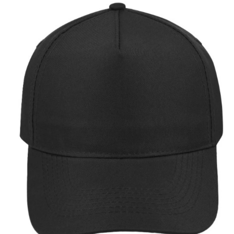 5 Panel | Structured
100% Polyester  
Pre-Curved Peak

AVAILABLE NON BRANDED AND BRANDED.  CONTACT US FOR A QUOTE