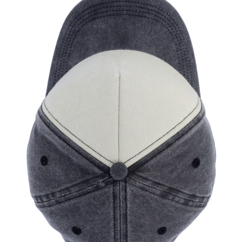 5 Panel Vintage Washed Cap 100% Cotton
Sunday fold buckle
Pre-curved peak